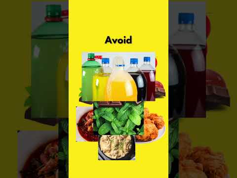 Simple diet routine To treat acid reflux disease