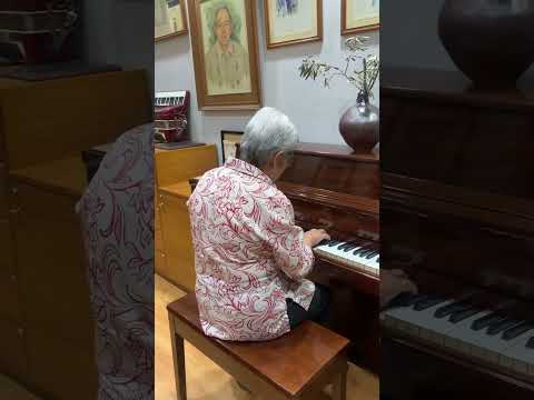 Ms Pilar Ignacio, pianist of Fr Honti #Hontiat100 #jmm #jesuitmusic #shorts