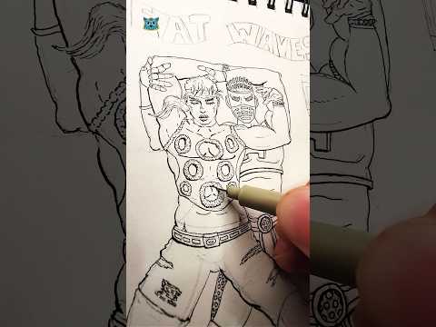 Is My Drawing a Jojo Reference? #drawing #fanart #jojosbizzareadventure