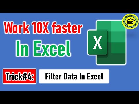 Excel Trick#4: How to Filter Excel Data in Just 2 Seconds?
