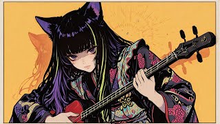 Shamisen x Trap & EDM / 黒猫の決意【陽ノ律動】| Music for Focus & Flow ☀️🎧