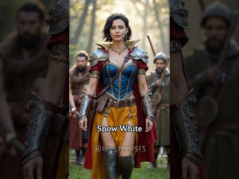 Disney Princess Warriors#disney  #princess #warriors #aiart #ai