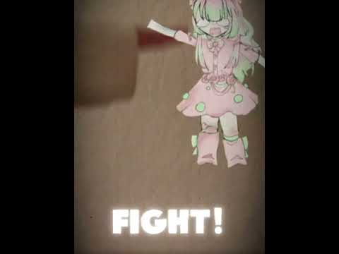 •♡• [OC VS. REAL CREATOR] (finger reveal) || #trends #art #drawing #ibispaintx #fyp #shorts #edit