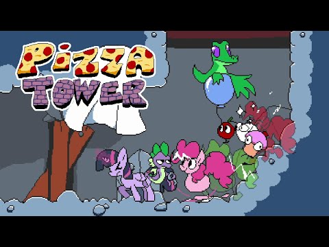 Pizza Tower | Wasteyard P-Rank (w/ MLP Pizza Party Mod)