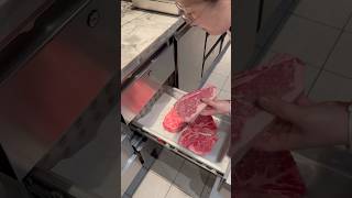 Have you ever seen a steak drawer?! 🥩🤷🏽‍♂️ We’re at @woodcutrestaurant for their famous sirloin🔥