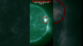 M2.0 Class Solar Flare - Saturday, 2025-04-12 11:17 #shorts #solarflare #space #solaractivity