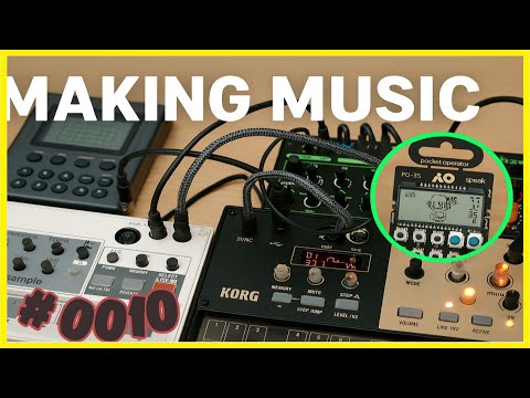 Korg Volca Sample, Volca Drum, PO 35, Yamaha SU10 live Music mix 2025 00010