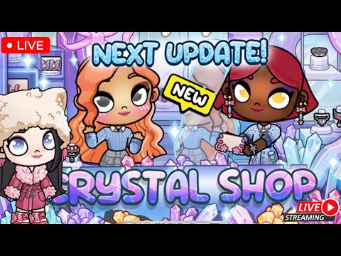 Crystals Shop Update 🎀 HoneyDrip- AvatarWorld