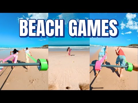 BEACH GAMES! - Double Date!