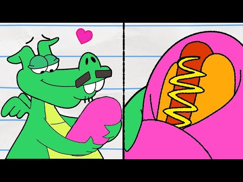 Dragon Tasty Baby! 🌭 Boy & Dragon | Cartoons For Kids