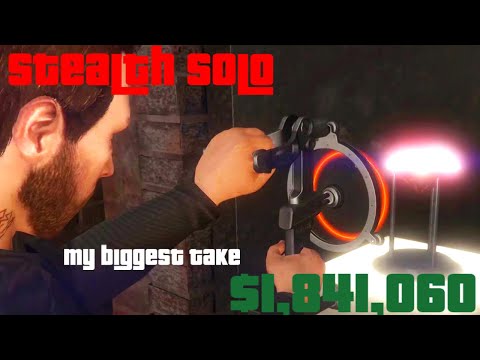 MY BIGGEST CAYO PERICO HEIST STEALTH SOLO $1.8 MILLION