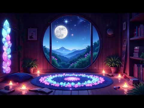 midnight yoga retreat | chill lofi for reading & sleeping