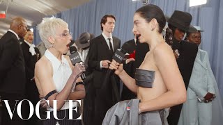 Lorde Feels Like Both a Man and a Woman In Her Met Look | Met Gala 2025 With Emma Chamberlain