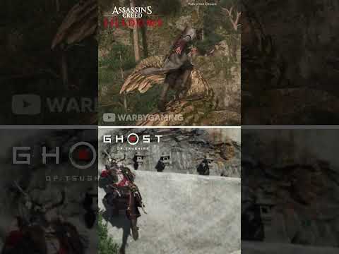 AC Shadows vs Ghost of Tsushima | Parkour