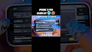 IPHONE 11 PRO HANDCAM 🥶🥵 #shorts #youtubeshorts #pubgmobile #bgmi #gamingshorts