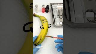 Goodland | Banana operation with a saw 😂 #goodland #Fruitsurgery #doodles #doodlesart