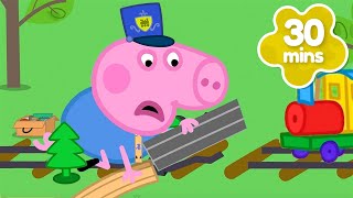 George Fixes a Train Track! 🚂 | Peppa Pig Tales 2025 Full Episodes | 30 Minutes