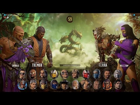 Mileena vs Elder god player. King of the hill MK1