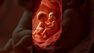 Twins baby inside the womb ep.02 #twins #twinsbaby #baby #shorts #lnh
