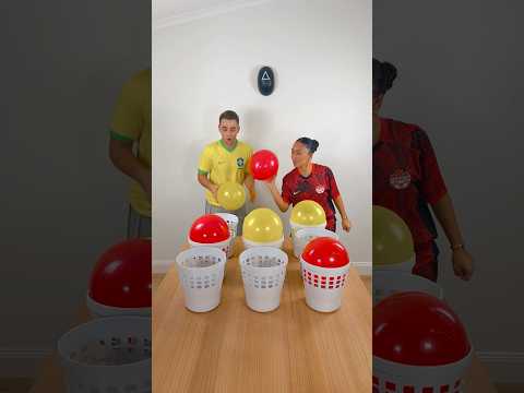TIC TAC TOE BALLOON EDITION! - #shorts