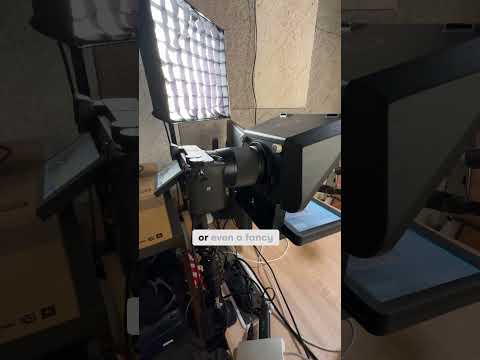 Elgato made teleprompter for Zoom calls