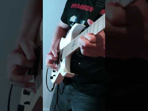 Playing the lead part of my song "Search for Grace" #leadguitar  #metal  #guitarmelody