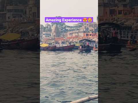 Boating In Varanasi Ganga #viral #shortvideo #youtubeshorts #shorts