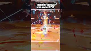 I THOUGHT CHONGYUN WAS A WEAK DPS? #chongyun #xianyun #genshinimpact #hoyocreators #shorts