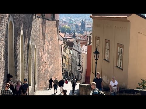 Prague Castle Stairs (220 Steps) #praguecastle #prague #praguestreets