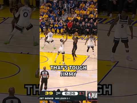 Jimmy Butler III gets the tough turn around to fall