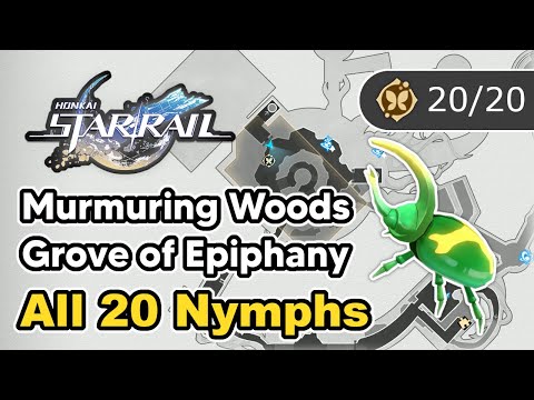 Honkai Star Rail - Murmuring Woods Grove of Epiphany All 20 Nymphs