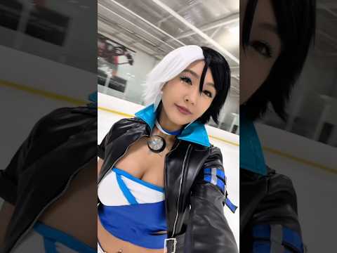 Luna snow cosplay! #marvelrivals #figureskating #marvel