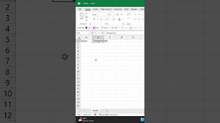 MS Excel Font Change Tips and Tricks !  #excelshortcuts #excelshorts