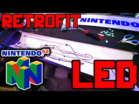 It's BROKEN, can I FIX this N64 Promo Sign??