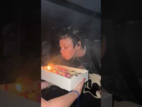YUNGBLUD - 27 today !!! 🎂🎂🎂 wish me luck 😬😬😬 #yungblud #shorts