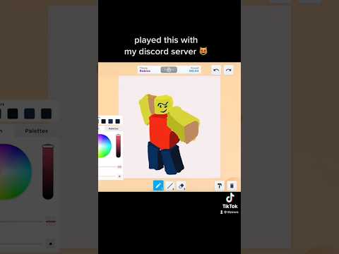 Being a Tryhard Artist in ROBLOX Speed Draw 😂 #roblox #art #speeddraw