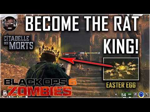 Rat King Easter Egg - Citadelle Des Mort | Black Ops 6 Zombies