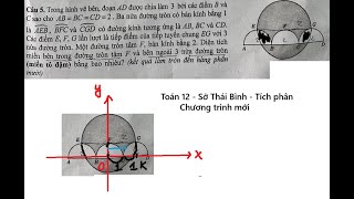 Sở Thái Bình: Trong hình vẽ bên, đoạn AD được chia làm 3 bởi các điểm B và C sao cho AB = BC = CD