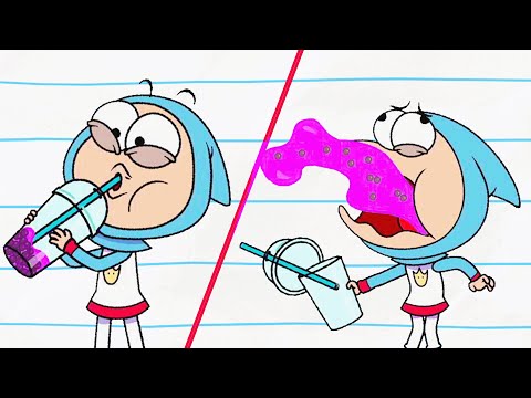 MAGNETIC BOBA 🧲🧋 Taste the Attraction! | Boy & Dragon | Cartoons for Kids