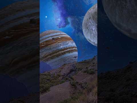Así se vería El Cosmos con IA, alucinante.. 🤯 #youtubeshorts #universe #planets
