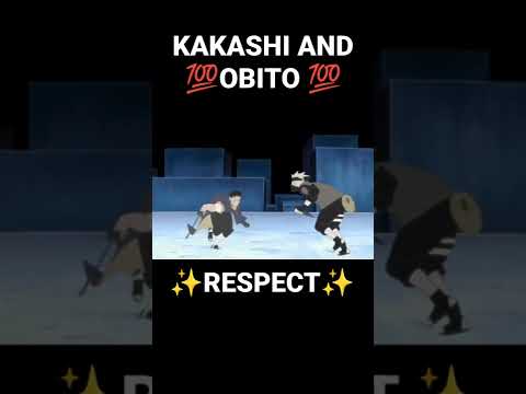 😈KAKASHI AND  OBITO INTENSE FIGHT 😳😳