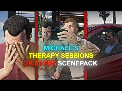 Michael De Santa Therapy Sessions Scenepack [2K 60FPS]