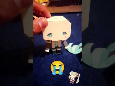 sigue pelona 😭 DIY #hatsunemiku #papercraft #xd #vocaloid