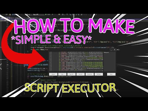 How To Make A Script Executor | (Simple & Easy) | Works November 2024 |