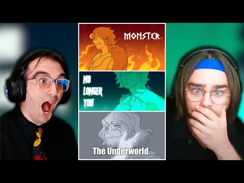 Reacting to Underworld Saga Animatics! (+ Tier List) | EPIC: The Musical