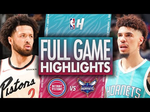 PISTONS VS HORNETS FULL GAME HIGHLIGHTS 3 JANUARY 2025/2026 SEASON