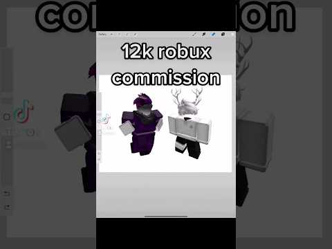 12k roblox art commission 🤯 #roblox #robloxart