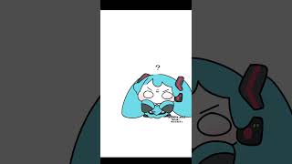 ちびみくさん初めてのお歌練習♪#SEGA〜！#初音ミク  #vocaloid #ボカロ #イラスト  #shorts