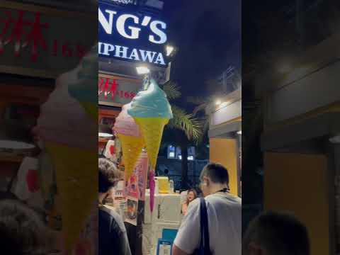 Thai Bangkok Jodd fairs night market 태국 방콕 조드페어 쩟페어 야시장 갑오자