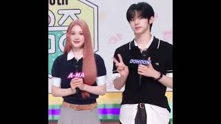 a_na copying the pose of dohoon #heartstohearts #a_na #tws #dohoon #mc #mbccore